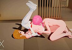 Hey, wanna see Asuna from Sword Art Online in wild futanari hentai action?