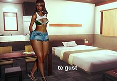 Honey Select 2 3d Latina Gets Wild In Bar Sucking Stranger Cock