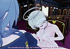 Honkai Star Rail: The Secret of Siobhan Bar with Siobhan and Stelle.