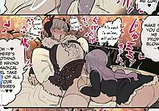 handsome futanari monster lady dick battles good-looker lovin novice magical girl