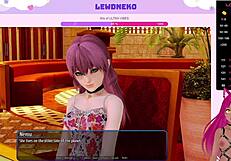 lewdneko feels excited playing harem hotel, exploring big tits and creampie scenes.