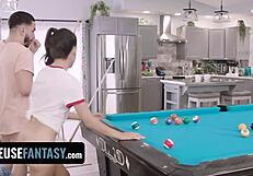 Petite Freya Von Doom Stripped And Shagged