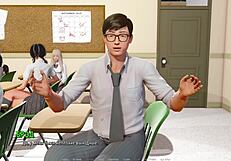 She completes the gameplay in ripples part 1