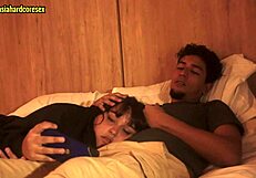 watching a movie with stepsister leads to her sucking my dick