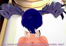 albedo fucking in pov overlord fantasy