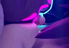 Suggestive Buttjob And Thighjob In 3D