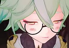 just watching this wild cartoon cum explosion in 3d hentai.