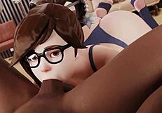 Overwatch Hentai Compilation Explodes With Anal Assfucking Action!