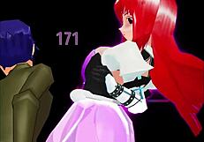 girl b hero faces monster lord in intense scenes