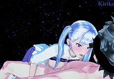 i wathc noelle silva and secre swallowtail nero and asta have intense creampie sex in black clover hentai