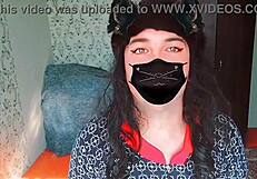 Sissy Crossdresser Feels Excited In Sexy Dress With Big Ass As White Gay Boy Lady Boy Model