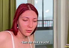 He didn't pay me back, so i fucked his girlfriend hard with monster cock?