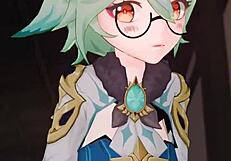 just watching this wild cartoon cum explosion in 3d hentai.