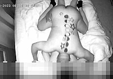 this bottom guy is sucking the top's cock roughly in this gay scene.