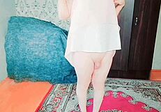 Sissy Crossdresser Feels Excited In Sexy Dress With Big Ass As White Gay Boy Lady Boy Model