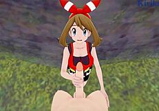 Misty, Kasumi, and May Haruka slam hard in Pokémon hentai