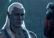 In Baldur's Gate 3, experience a naked playthrough of Gale's gay romance sex scene without mods