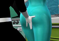 danny phantom bends his mom over and fucks her hard