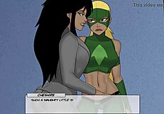 Dc comics something unlimited part 52 cheshire and artemis have playtime cosplay