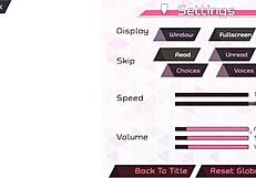 Schoolgirl says, 'Watch me give a blowjob in this hgame'