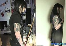 I'm goth, squirting and orgasming hard