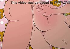 huge tits and micropenis clash in sana sunamiya anime parody. dont toy with me hentai style.