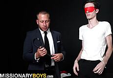 Missionary Boys - Submissive Twink’s Tight Asshole Gets Wrecked By Dominant Superior