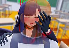 I explore the themes of justice and sexuality in this 3D cartoon anime hentai story