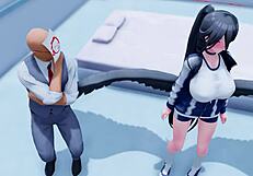 I explore the themes of justice and sexuality in this 3D cartoon anime hentai story