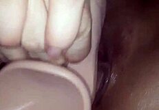 She Loves Sucking That Monster Cock While Fucking Herself!