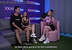 little colombian teen squirts in casting session