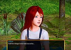 Discovering my new family in cartoon game 383