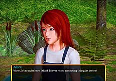 Discovering my new family in cartoon game 383