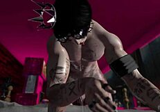 I experience anime boy's second life in gay hentai