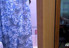 Stepson caught spying on stepmom in shower with wild twists