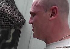 Young boys have naked gay sex at glory hole