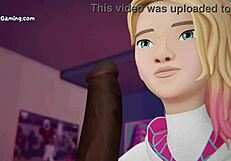 ग्वेन स्टेसी और माइल्स डॉगी सेक्स विंडो ओपन के साथ