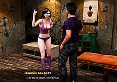 फैशन बिजनेस एपिसोड 3 पार्ट 25 - रेडहेड मिल्फ की आउटडोर चुदाई