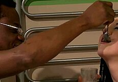 Hey, watch this 20 yo take a hard black hammer with intense spanking!