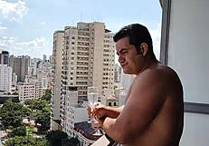 Yuri Gaucho Enjoys Intense Gay Sex by the Pool on a Summer Day