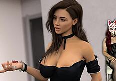 Steps of Debauchery 40 Features Sexy House Maid in Wild Action