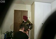 Straight Military Recruit Seduced by Gay Comrade in Tight Underwear