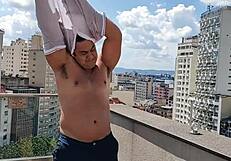 Yuri Gaucho Enjoys Intense Gay Sex by the Pool on a Summer Day