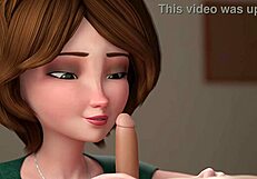 aunt cass gets wild in this 3d cartoon adventure with redmoa