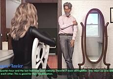 A wife and stepmother engage in animated family dynamics