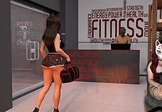 Steps Of Debauchery 33 - Naked Babes In The Gym