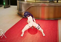 Hinata Hyuga Endures Netorare Fucks in Anime Hentai Game with Naruto Blowjob and Positions