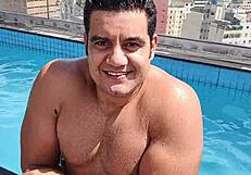 Yuri Gaucho Enjoys Intense Gay Sex by the Pool on a Summer Day