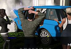 पाइन फॉल्स में पार्टी का सामान खराब कर दिया, कार्टून गेम एनिमे हेंटाई गलत हो गया