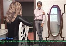 A wife and stepmother engage in animated family dynamics